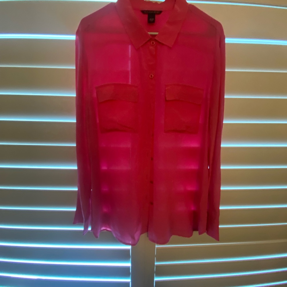 Victorias Secret Silk Blouse, like new, no flaws